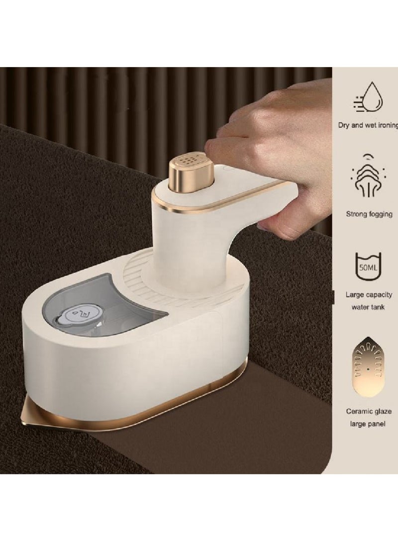 CREATIVE LIFE Professional Portable Mini Travel Garment Steamer for Clothes Steam Iron Press, Lightweight Foldable Handheld Travel Iron, Support Dry And Wet Wrinkle Removal in Clothes - Image 3