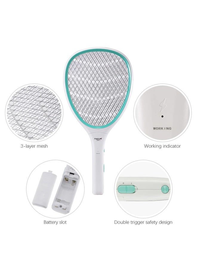 Faicuk Handheld Bug Zapper Racket Electric Fly Swatter - Image 3