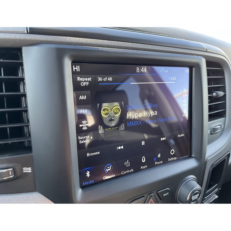 LFOTPP For Ram 1500 Screen Protector 8.4 Inch 2013-2025, for 2014-2024 Jeep Grand Cherokee /2018-2023 Wrangler JL /2020-2023 Gladiator JT /2017-2025 Compass MP/2016-2020 Chrysler Pacifica/11-23 Chrysler 300 - Image 1