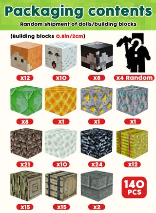 148PCS High-Strength Magnetic Blocks-Build Mine Magnet World Set for Boys & Girls Age 3-5 6-8, STEM Sensory Toys for Toddlers Gifts for 3+ Years Old Girls Boys,2cm Magnet Cubes Classroom Must Haves Construction Toys - view 2