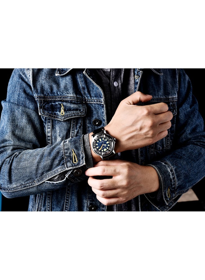 BEN NEVIS - Waterproof Quartz Wrist Watch for Men - BN3019G-Blue - Image 1