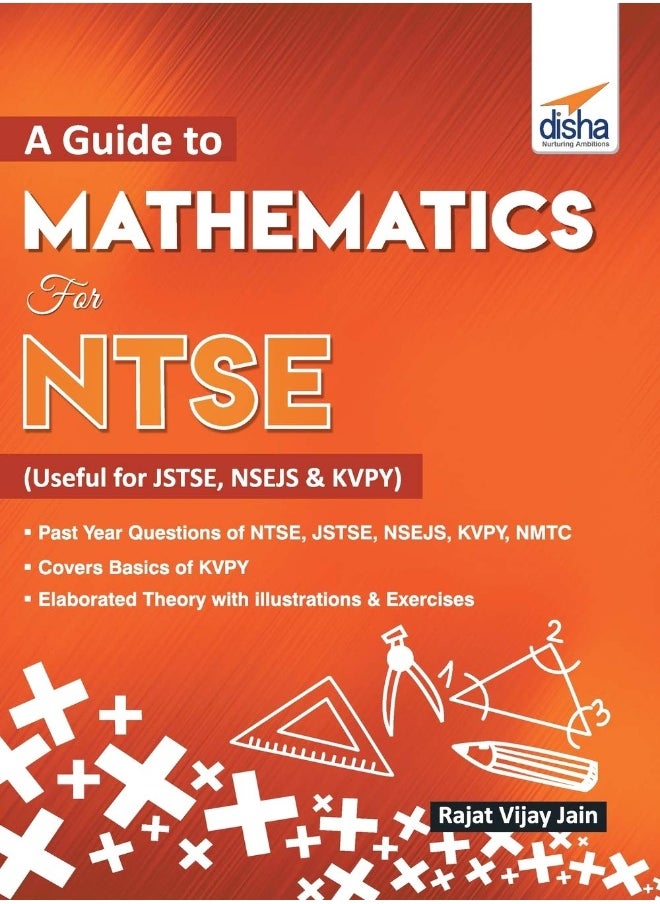 null - Disha Publication A guide to Mathematics for NTSE (Useful for JSTSE, NSEJS & KVPY) - Image 1