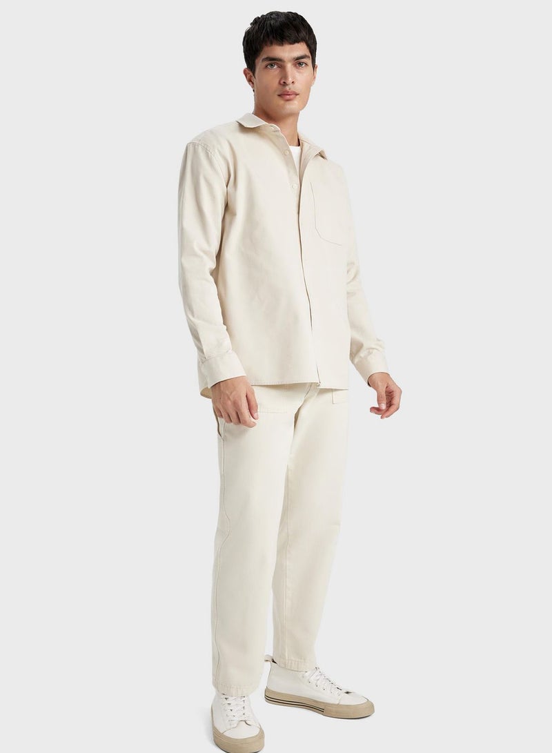 DeFacto Straight Fit Carpenter Pants  - Image 5