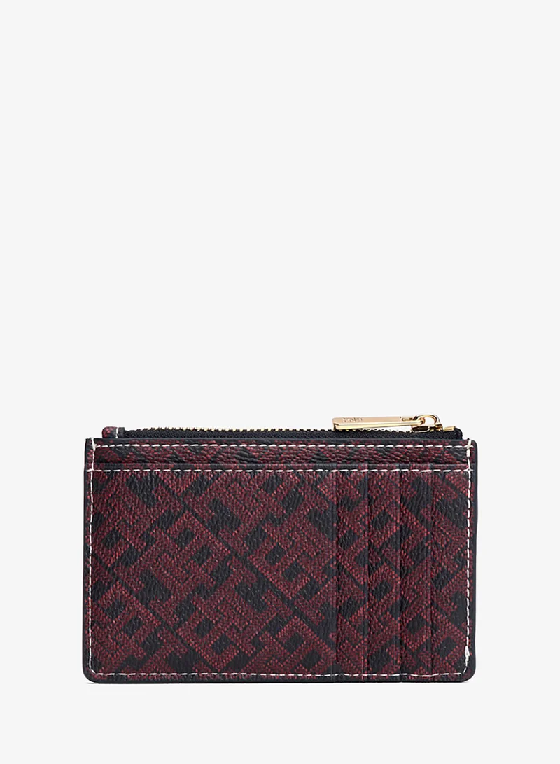 TOMMY HILFIGER Icon Large Card Holder Mono Print