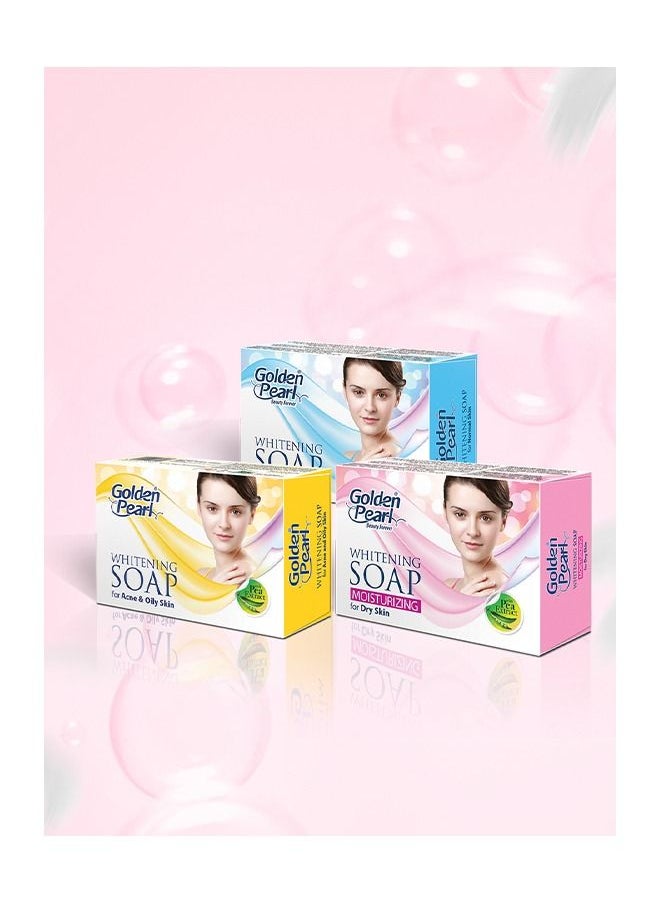 Golden Pearl - Golden Pearl Whitening Soap For Dry Skin 100g - Image 1