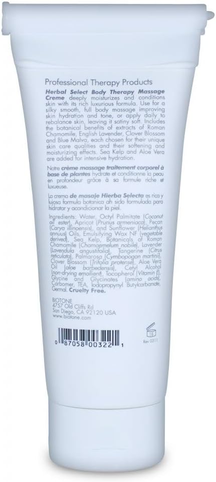 Biotone منتجات تدليك الأعشاب من بيودون كريم علاج الجسم 7 أونصات - Image 2