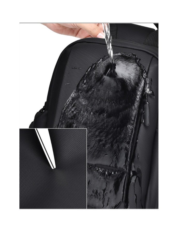 عام حقائب الصدر الرجالية ، حقائب الكتف العصرية ، حقائب كروس بودي للسفر غير الرسمية ، حقائب الصدر الفاخرة العصرية وخفيفة الوزن ومقاومة للماء - Image 4