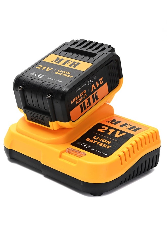 MFH TOOLS 21V Cordless Drill - 10mm - 1500mA - 2 Li-Ion Batteries with Charger, 2-Speed 0-2000 RPM, Keyless Chuck, Variable Speed, Storage Case with Drill Driver Kit, and 13 Bits for Home DIY, Repairs - Image 4