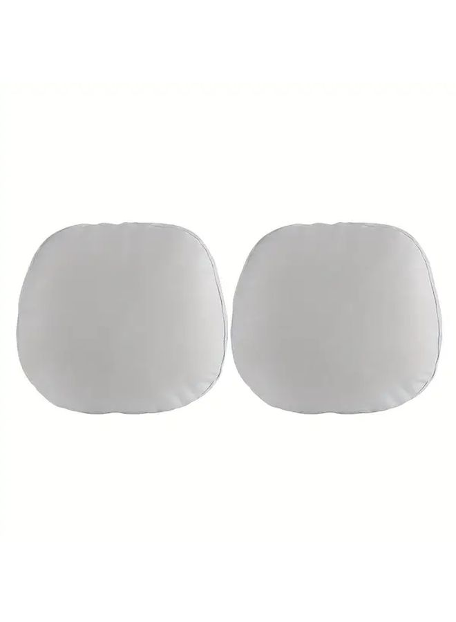 Dark Gray Suede Headrest for P7 TPU Enhanced Scratch Resistant UV Protected Adjustable Height - Image 3