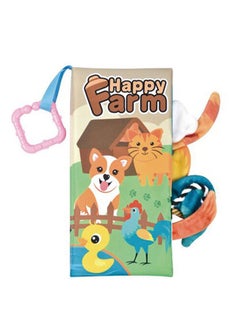 Generic Baby Books Toys, Boy Girl Gifts Toys Touch and Feel 3D Books, Newborn Infant Toys Teething Toys 0-3years old  - Image 1