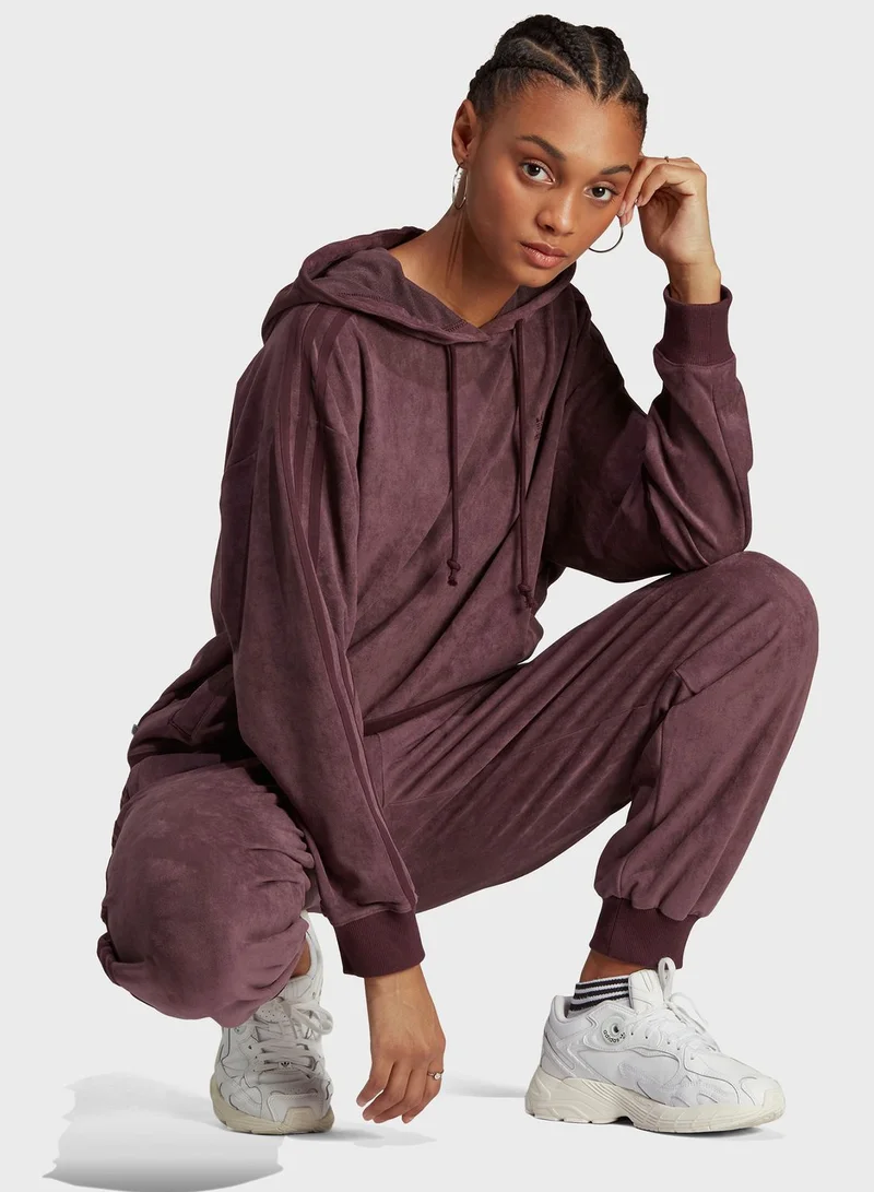 adidas Originals Trefoil Suede Cuff Sweatpants