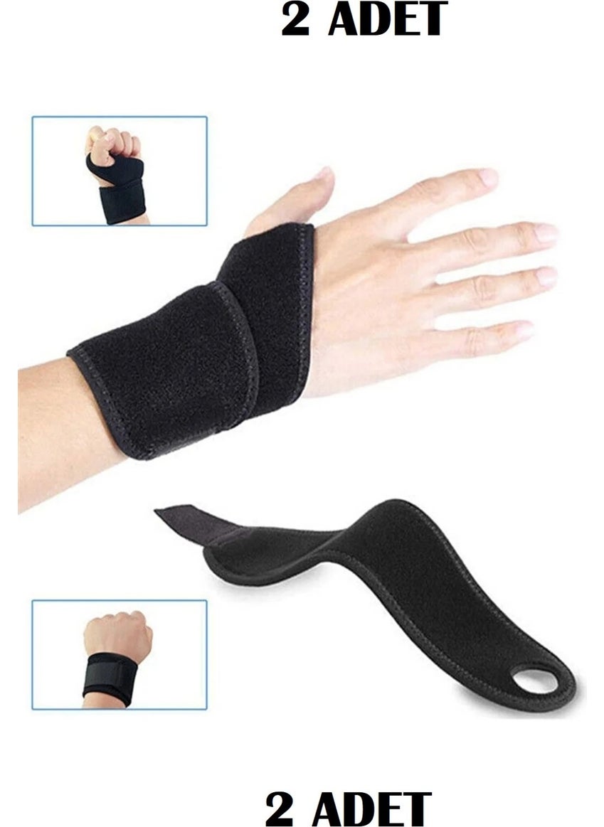 Ankaflex 2 Pieces Exp Hand Wrist Splint Medical Orthopedic Sports Tape Bandage Static Splint Wristband Injury Sprain Bandage  - Image 1
