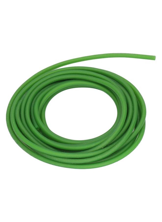 Thoraya - Slingshot Replacement Band Fluorescent Green High Elasticity Latex Rubber Band Tube Slingshot Accessories 5m / 16.4ft - Image 1