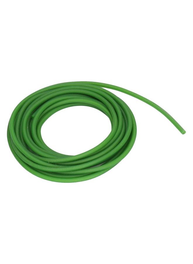 Thoraya - Slingshot Replacement Band Fluorescent Green High Elasticity Latex Rubber Band Tube Slingshot Accessories 5m / 16.4ft - Image 1