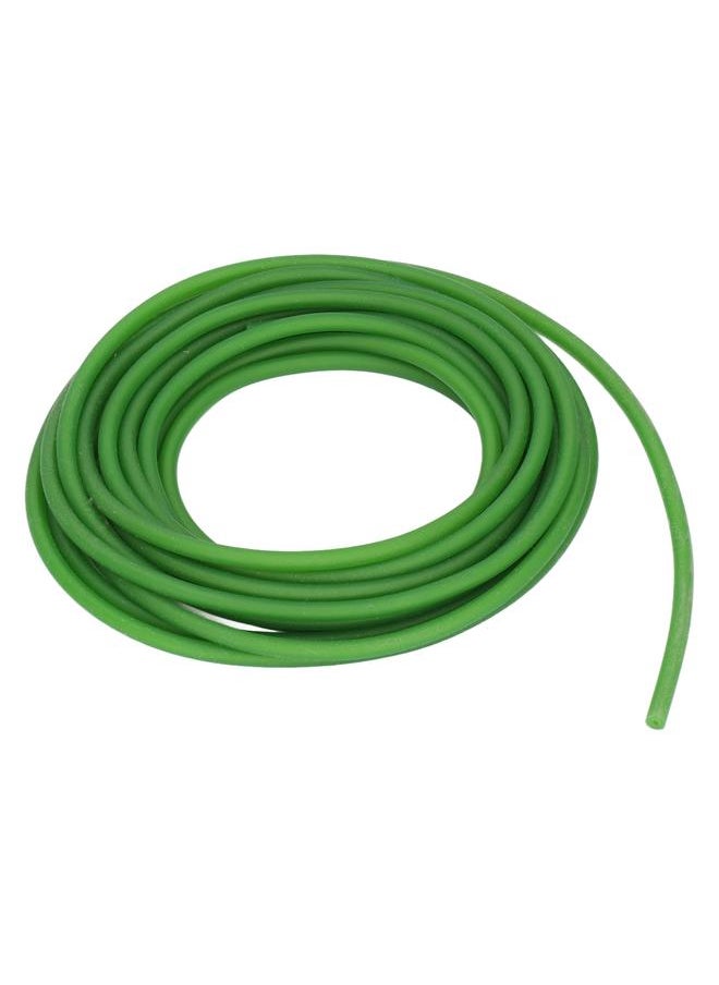 Thoraya - Slingshot Replacement Band Fluorescent Green High Elasticity Latex Rubber Band Tube Slingshot Accessories 5m / 16.4ft - Image 1