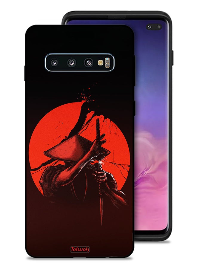 Tolwak Samsung Galaxy S10 Plus Protective Case Cover Sword Warrior - Image 1