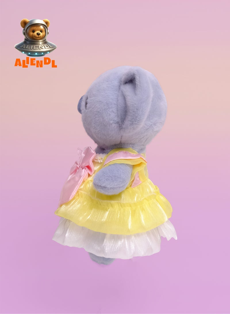 ALIENDL Calm Koala – Plush Koala Stuffed Animal Toy for Baby Kids, Soft Cute Koala Plush Doll Gift Set with Removable Dress & Pouch, Perfect Gift for Kids, Friends & Couples - Image 3