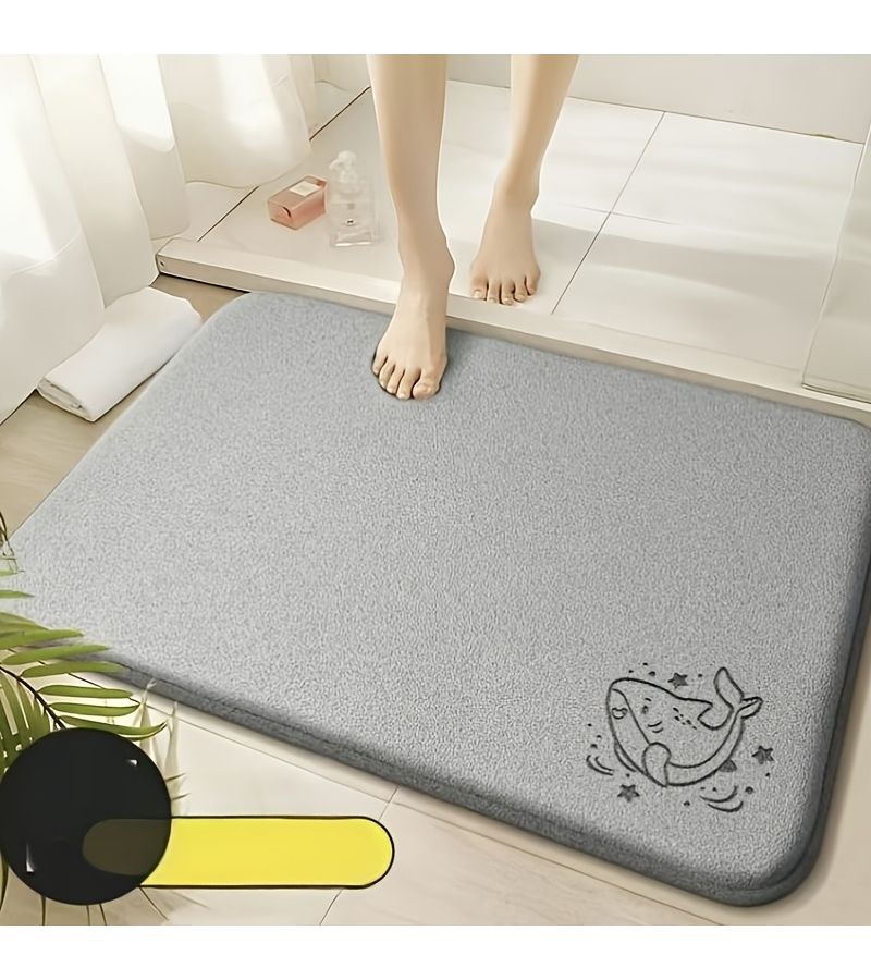 Thick Quick Drying Anti Slip Water Absorbing Bathroom Mat Carpet 1.97 Feet By 1.31 Feet - Image 5