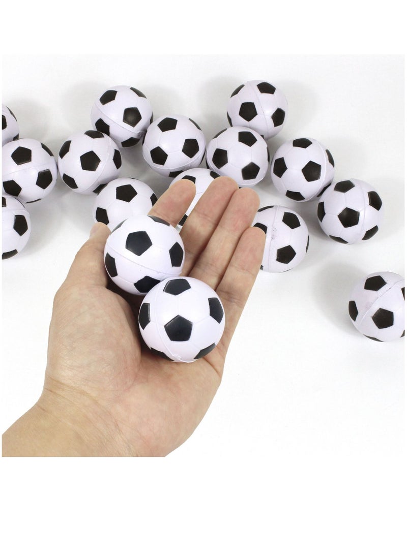 Y&D - Squeezable Stress Soccers, 12 Pcs Excellent Anti-Stress Balls for Tension Relief, Relaxation Gadgets, Fidget Toys, Party Favors, Ball Games - Image 1