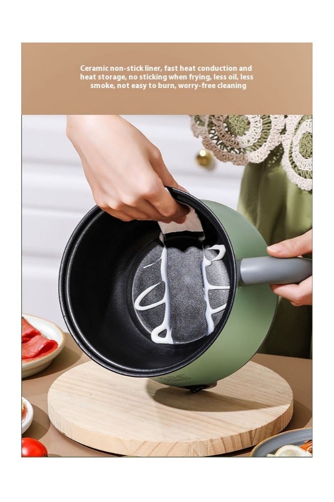 Arabest Electric Pot Dormitory Student Home Noodle Non stick Pot Multi functional Home Electric Hot Pot Small Mini Single Person Small Electric Pot - Image 5
