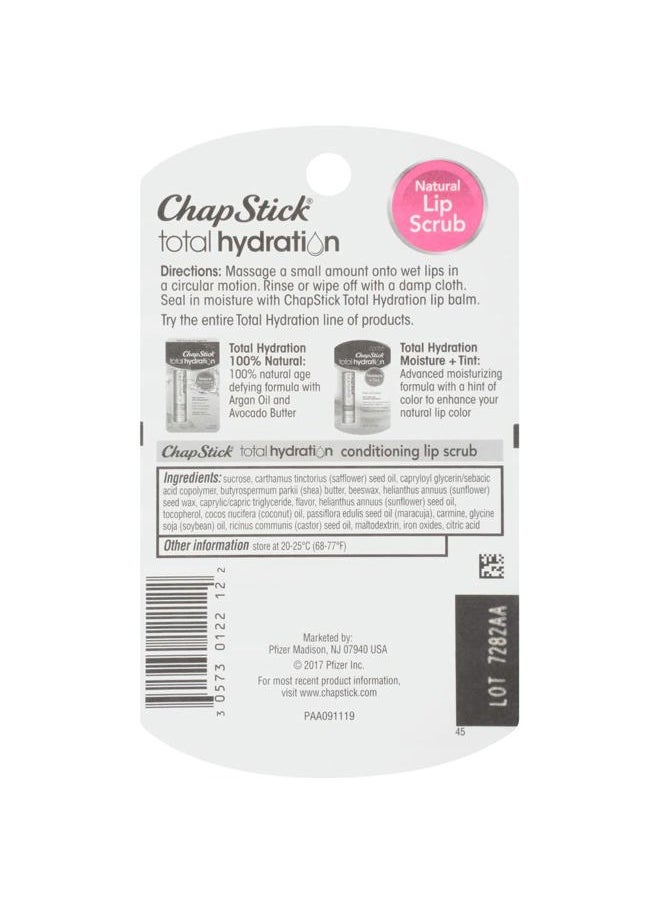 chapstick Total Hydration Sugar Plum Flavor Conditioning Lip Scrub and Lip Exfoliator Jar - 0.27 Oz  - Image 5