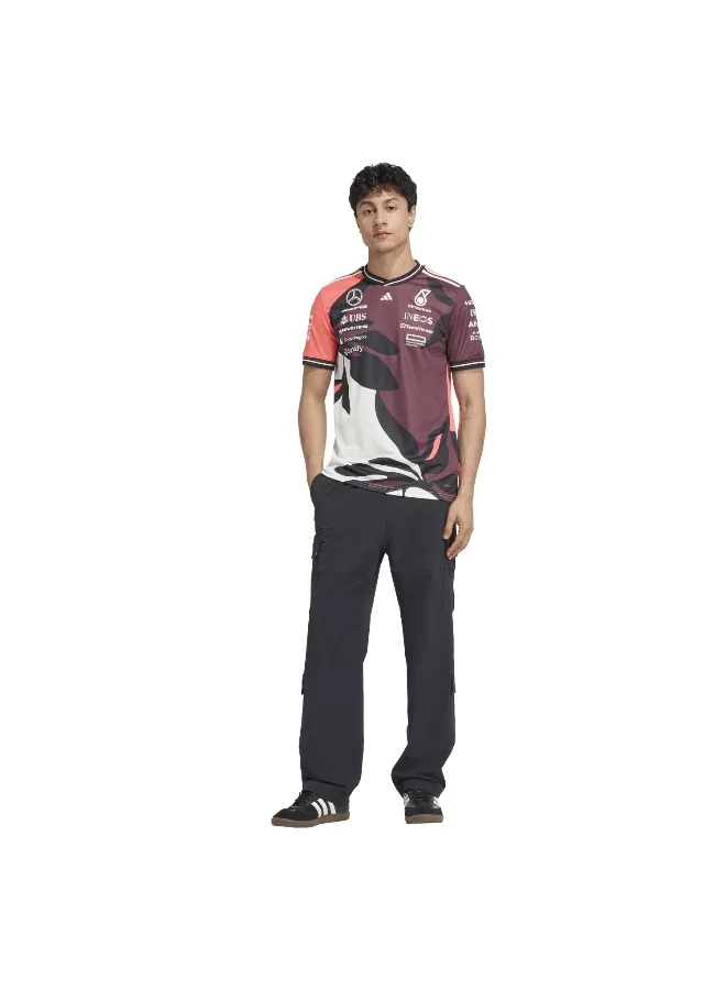 Adidas Mer Dr Jsysp Am Burgundy Jersey (Short Sleeve) Jerseys For Men