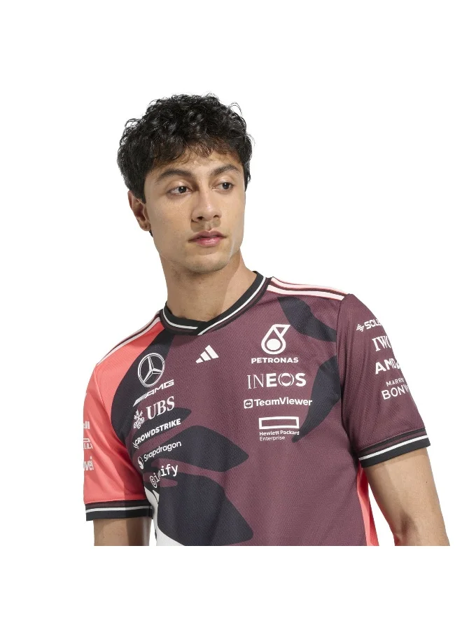 Adidas Mer Dr Jsysp Am Burgundy Jersey (Short Sleeve) Jerseys For Men