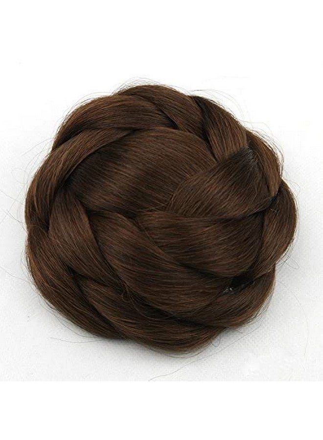 Funyn كعكة شعر صناعية من يوني، دونات مضفرة، إكسسوارات شعر كبيرة الحجم للنساء - Image 2