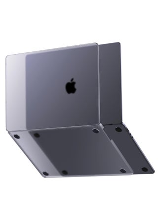 Hard Shell Plastic Case Compatible for MacBook Air 13.6 Inch M3 A3113 M2 A2681 with Retina Display & Touch ID Release 2024 2023 2022 - Matte (Space Gray Clear) - pzsku/Z0172D543905AF74898AEZ/45/_/1725880583/9519136a-51eb-4495-9c40-37021a6fb2c5