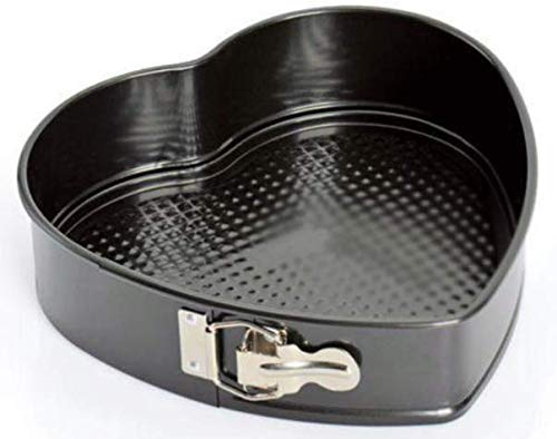 Starlinks Cake Mould Non Stick Spring Form Pan Baking Tray Removable Cake Mould Heart Shape 1Pcs Size 20cm Height65cm Weight240 GMS
