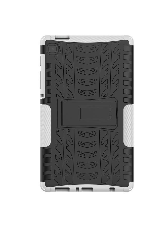 erorex Case For Samsung Galaxy Tab A7 Lite Tire Texture Shockproof TPU+PC Protective Case with Holder - Image 2