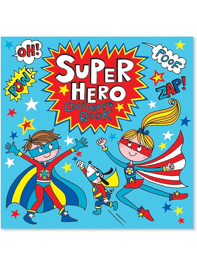 Ginger Ray Super Hero Coloring Book