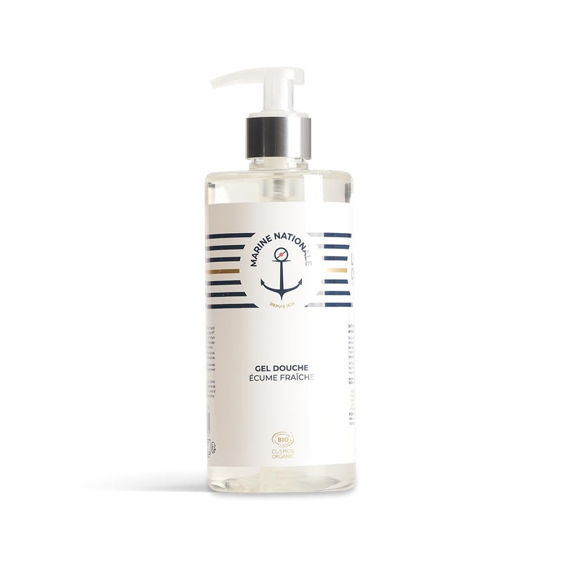 La Corvette MARINE NATIONALE shower gel 500ml COSMOS ORGANIC French Navy - Image 4