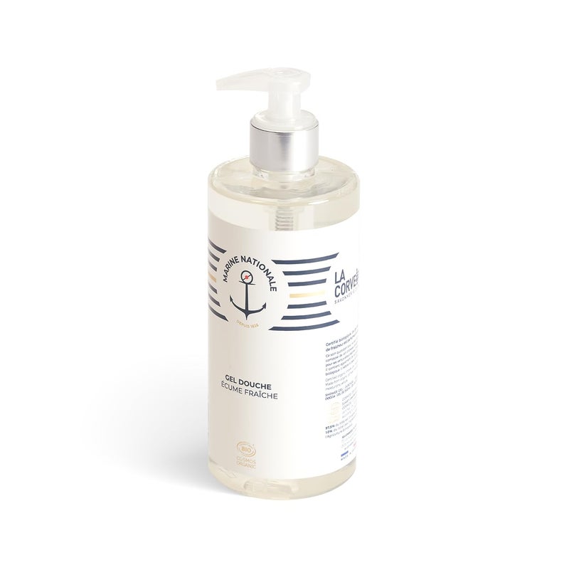 La Corvette MARINE NATIONALE shower gel 500ml COSMOS ORGANIC French Navy - Image 3