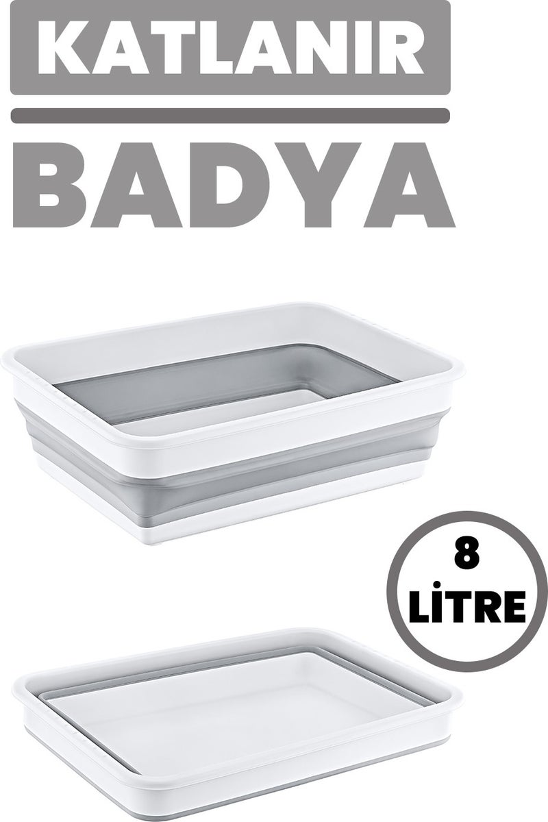 Folding Badya Basin Accordion Foldable Multi-Purpose Badya Dowry Set