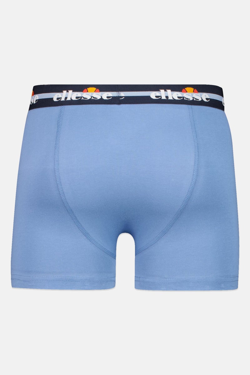 Ellesse Men 3 Pieces Brand Logo Boxers, Multicolor - Image 4