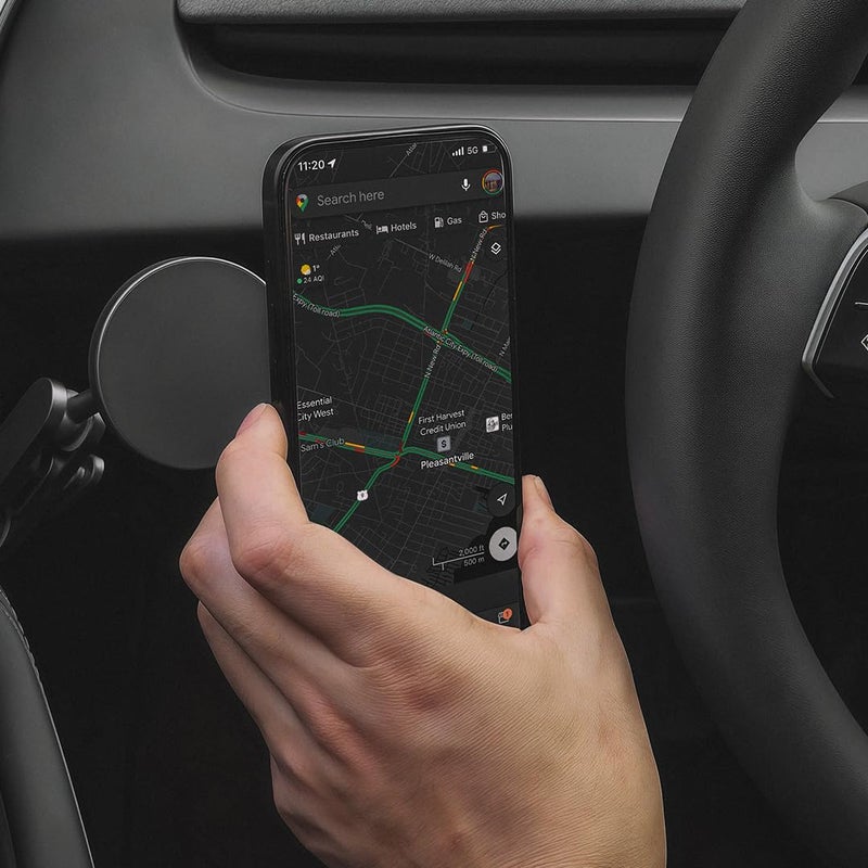 VION Model 3/Y Premium Alloy Phone Mount (2026-2025 New Model Y, 2024-2022 Model Y, 2023-2021 Model 3) - Image 4
