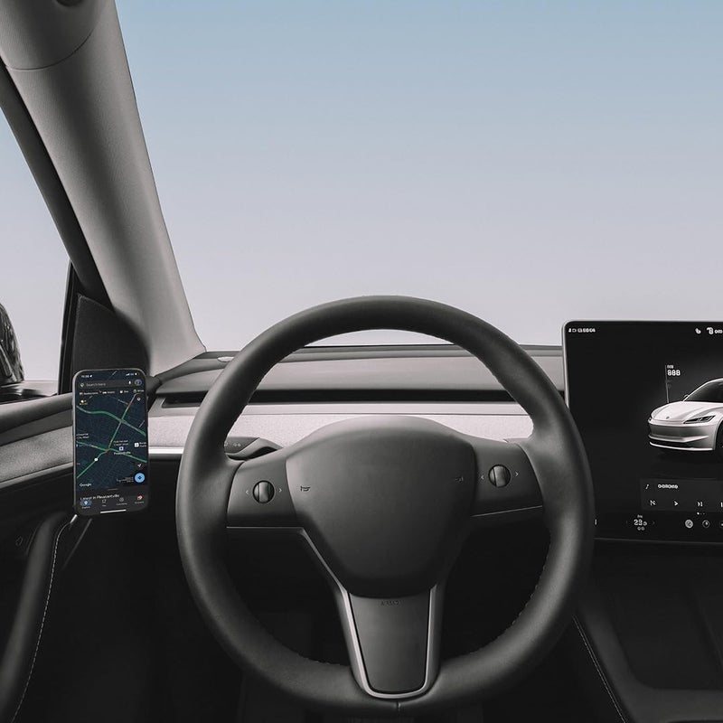 VION Model 3/Y Premium Alloy Phone Mount (2026-2025 New Model Y, 2024-2022 Model Y, 2023-2021 Model 3) - Image 3