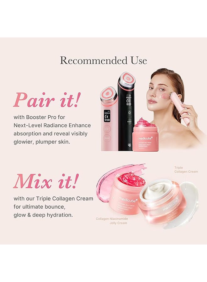 Beauty Gift Collagen Jelly Cream-50ml with Niacinamide and Freeze-Dried Collagen improves uneven skin tone, boosts hydration, and 24-hour glow. No artificial colors. Korean skincare 50ml - Image 5