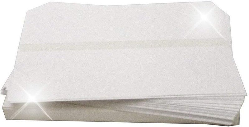 IDEALSEAL Preferred Postage Supplies Box of 100 Double Postage Meter Tapes 5 1/4 x 3 1/2 Compatible Replacement Tape for PB 612-0, 612-7, 612-9 & 620-9 Postage Meter Tape Two Labels Per Sheet - Image 3