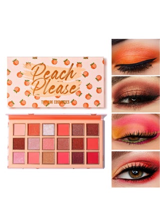 Peach Please Eyeshadow Palette Makeup Metallic Shimmer Matte Eye Shadow Pallets for Women Peach Pink Brown Smoky Eye Make up Long Lasting Talc Free - pzsku/Z01732FA3981E086A0FF0Z/45/_/1730991728/3b969a03-f6ff-4294-b801-aec57ebe6393