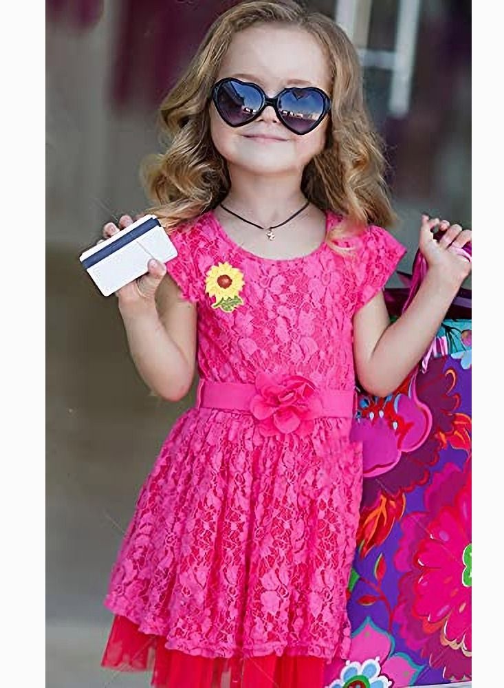 سيوسي مجموعة دبابيس بروش من المينا الوردية ، 5 قطع من SYOSI ، دبابيس شارات زهور عباد الشمس الكرتونية جولييتس ، دبابيس شارات للحقائب ، ملابس القبعات ، دبابيس بروش الزهور الملونة المينا ، هدية للفتيات النساء - Image 3