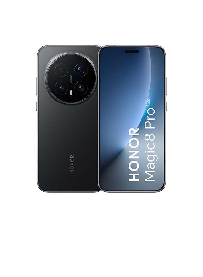 Honor Magic 8 Pro Dual SIM 5G Black 16GB RAM 1TB - Middle East Version - Image 1