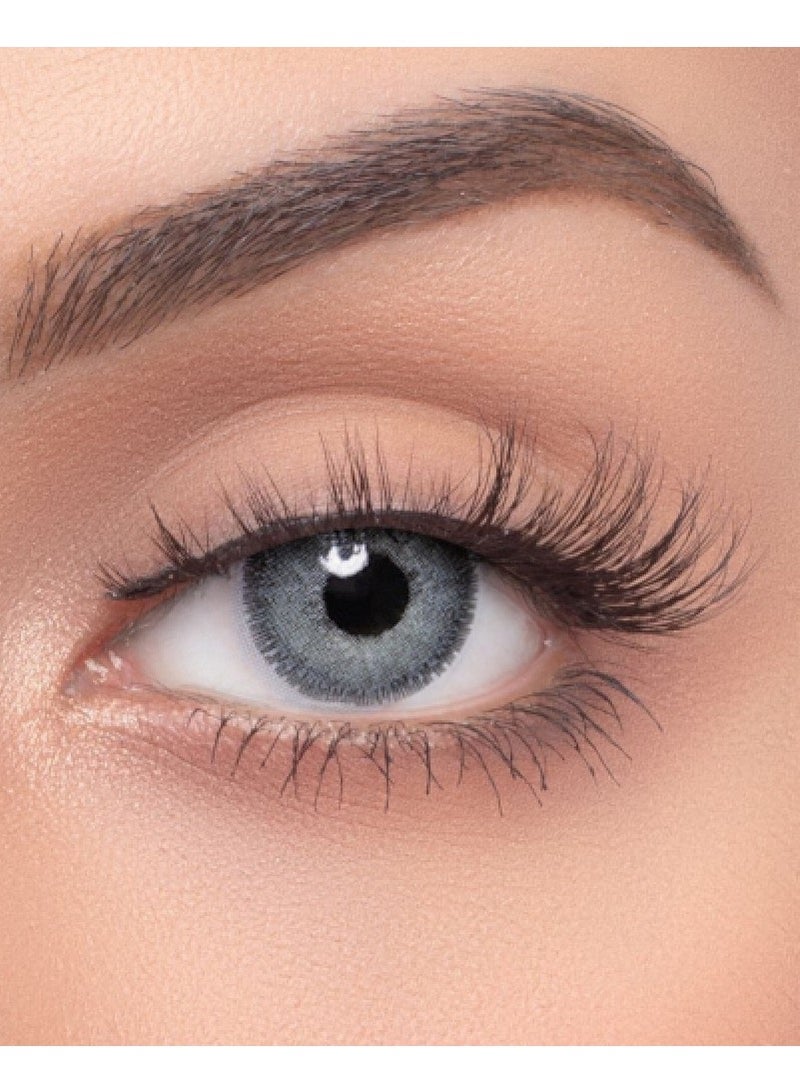 أنستازيا عدسات لاصقة بلون دريم جراي لمدة 6 أشهر