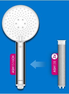 Philips PHILIPS Filter ACF Handheld Shower head, 3 cartridges  - Image 2
