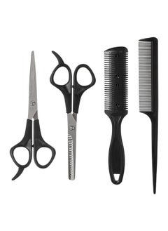 General 4-Piece Hair Cutting Accessories Set Black/Silver  - Image 3