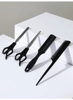 General 4-Piece Hair Cutting Accessories Set Black/Silver  - Image 4