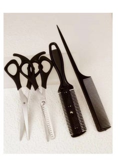 General 4-Piece Hair Cutting Accessories Set Black/Silver  - Image 5