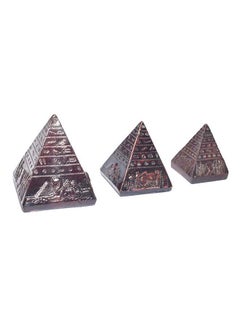 shape2 - Burgundy - 8 CM Height