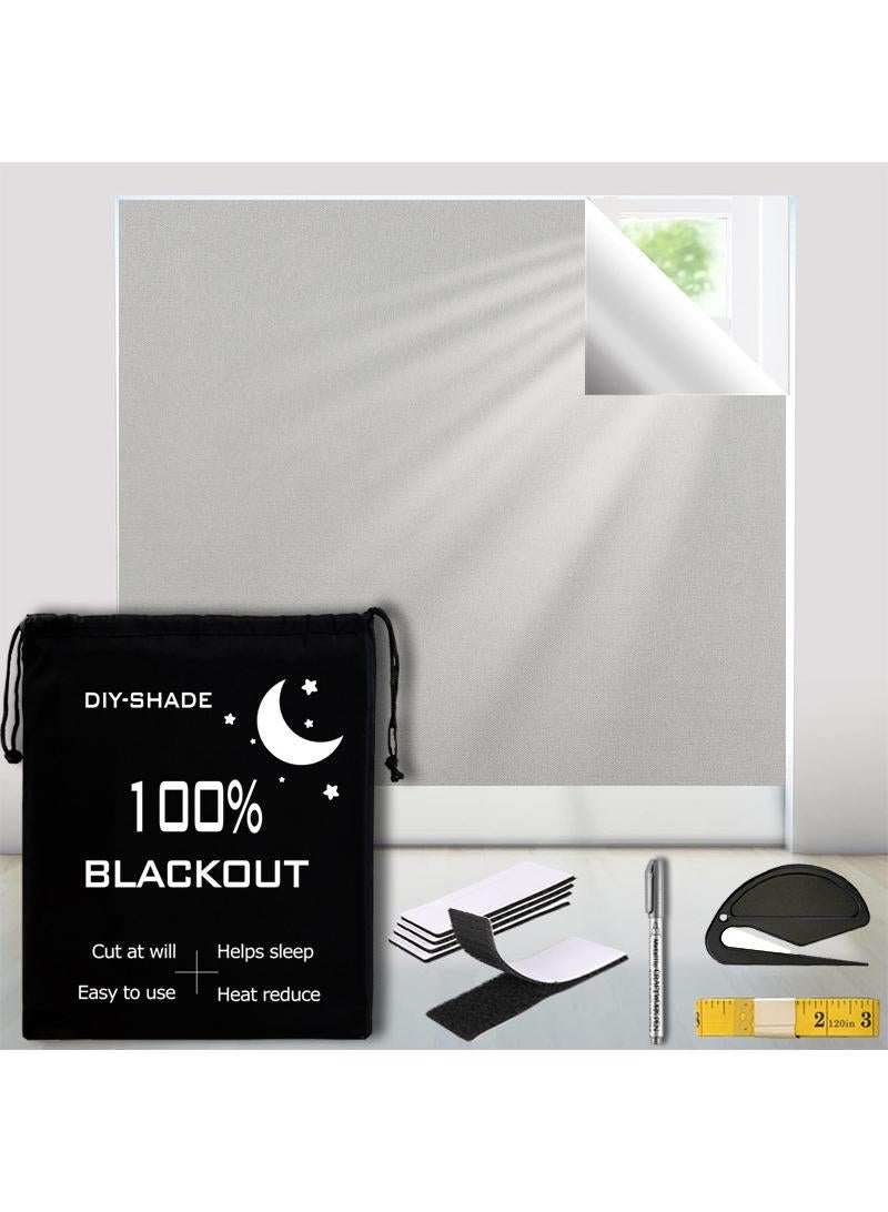 1.45*1M 420D blackout fabric full blackout curtains Portable travel curtains Cuttable blackout curtains - Image 1